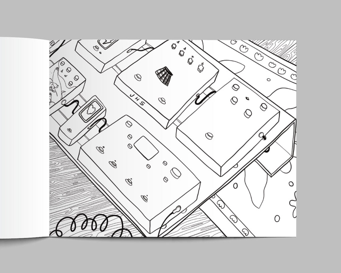 THE GUITAR COLORING BOOK