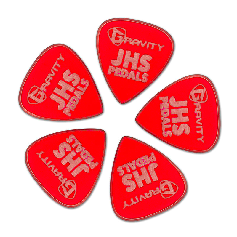 JHS Pedals Gravity Picks, 5 PACK