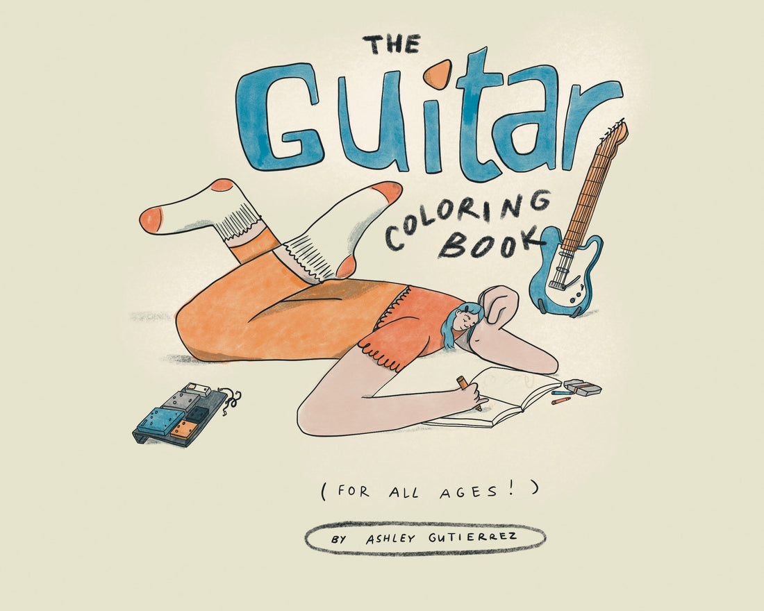 THE GUITAR COLORING BOOK